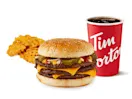 Tims® Triple Cheeseburger Meal