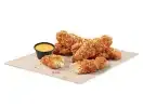Five Crispy Chicken Tenders and Nacho Cheese Sauce (Serves 2)