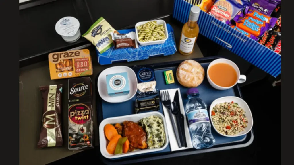British Airways Long Haul Food Menu