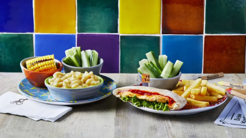 Set Menu Nandos Kids Menu