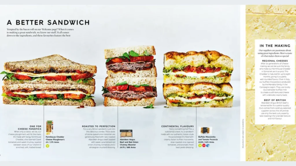 Special Meal Options British Airways Long Haul Food Menu