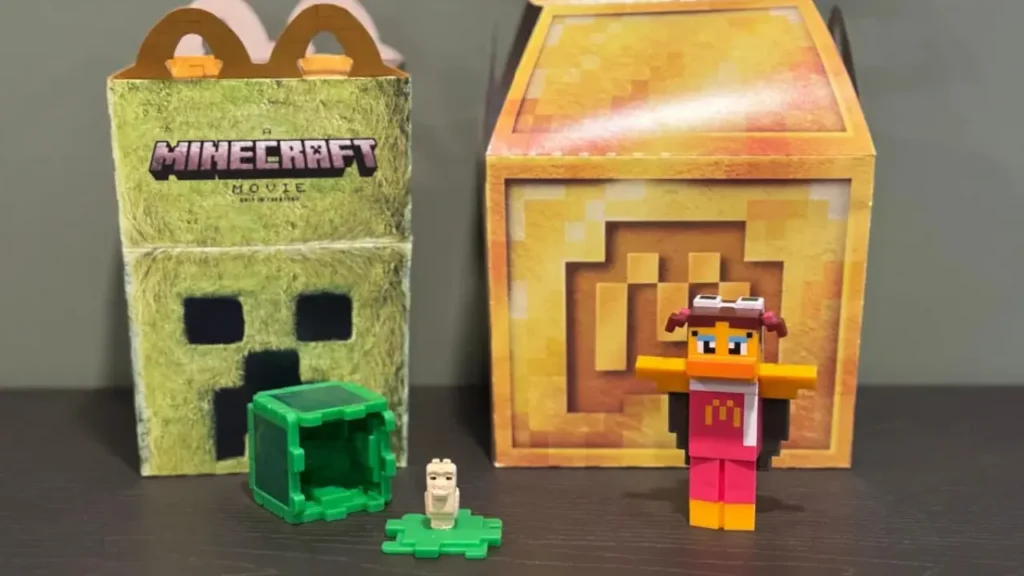 Digital Rewards for Gamers Minecraft Happy Meal