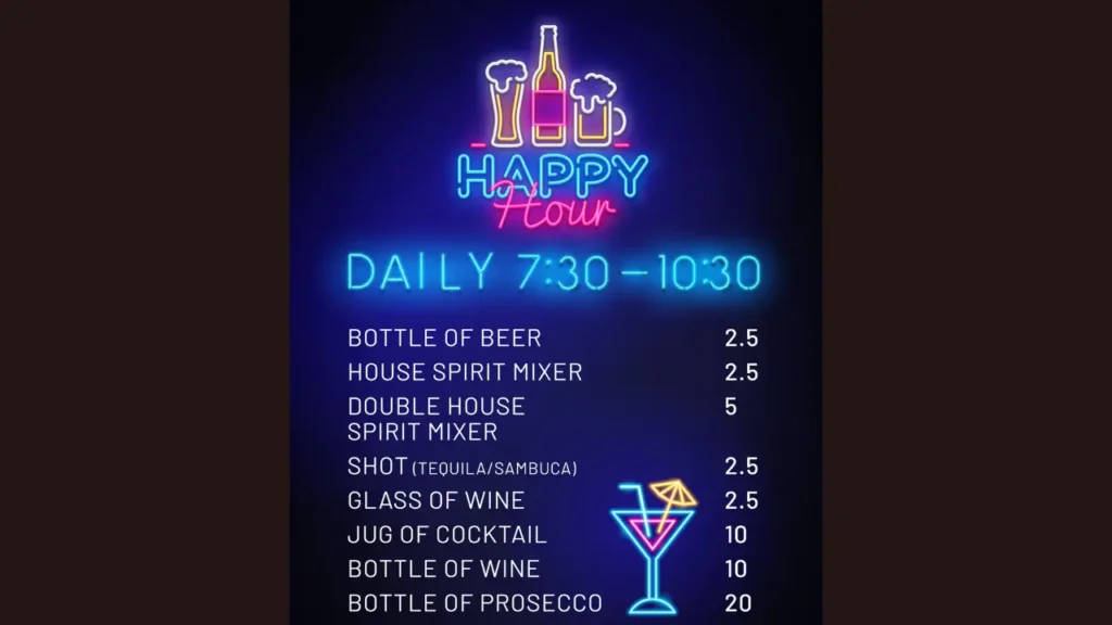 Top Bars Happy Hours London
