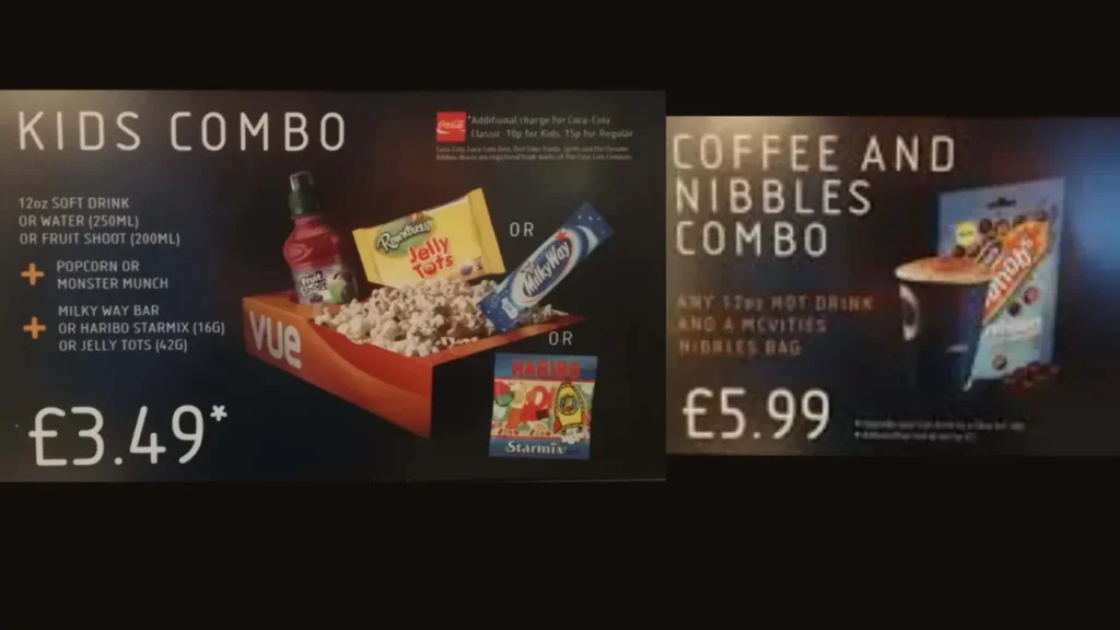 Combo Deals Vue Prices Food