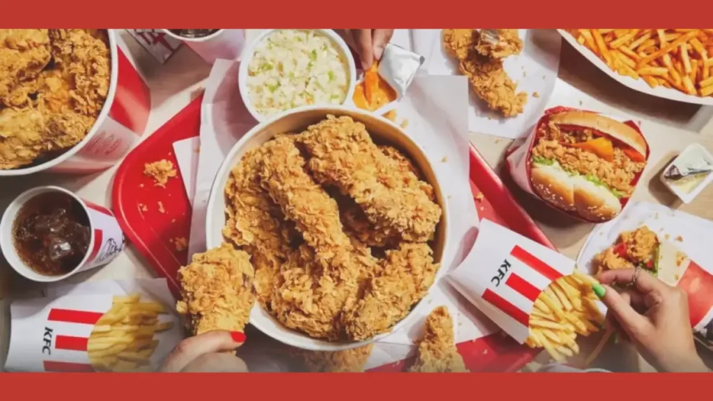 KFC Food Prices