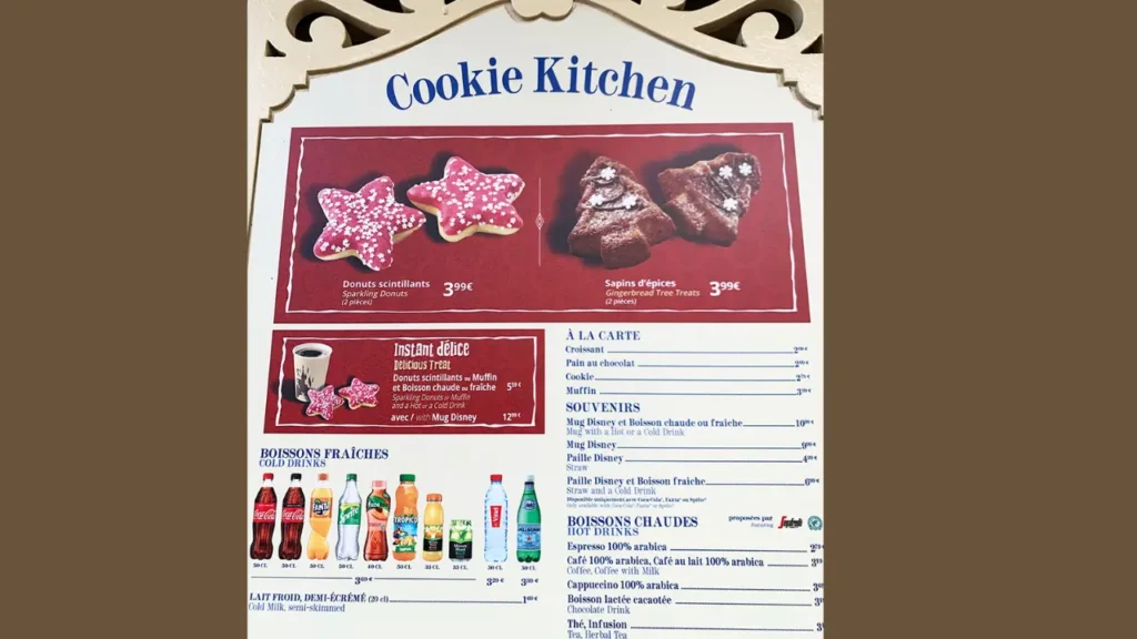 Kids’ Meals Disneyland Paris Food Prices