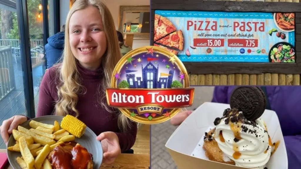 Pizza & Pasta Buffet Alton Towers Food Prices