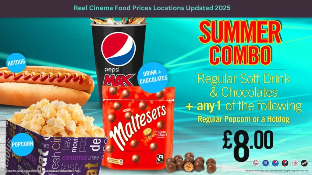 Reel Cinema Food Prices Locations Updated 2025