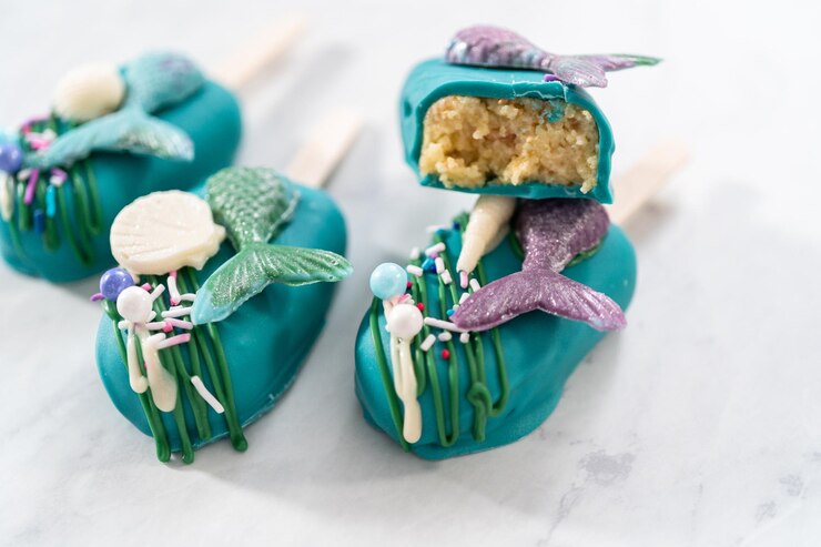 Dive Into Flavor: Red Velvet Mermaid Cakes for Magical Celebrations