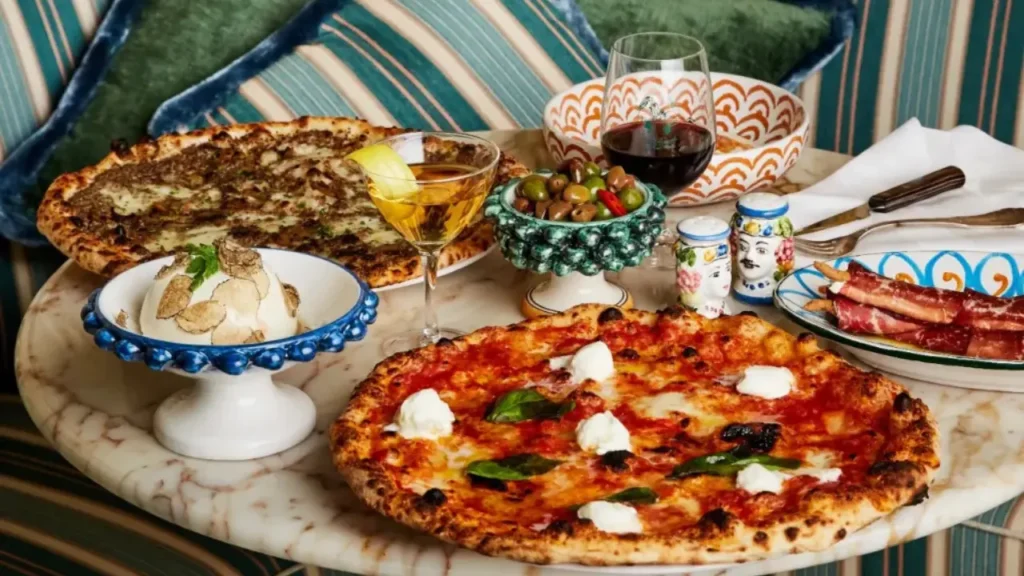 Detailed Menu Jacuzzi Restaurant