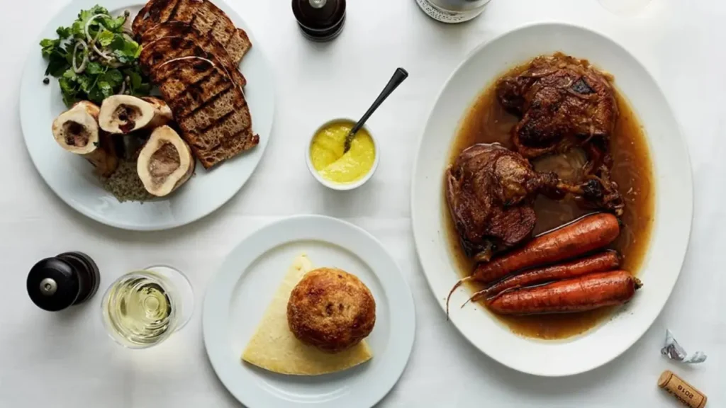 Experience and Service St John Restaurant Menu