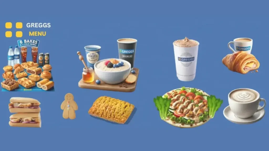 Greggs Breakfast Menu