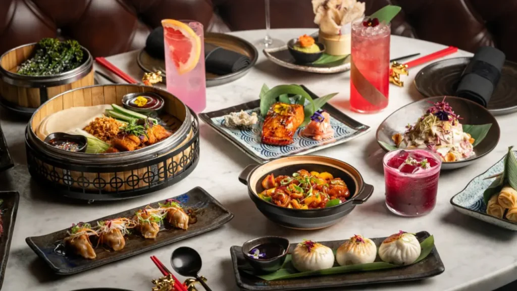 Dim Sum and Small Plates Tattu London Menu