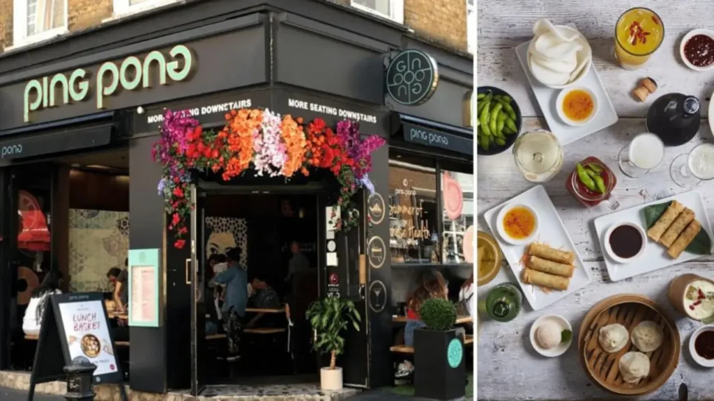 Ping Pong Restaurant Closures UK