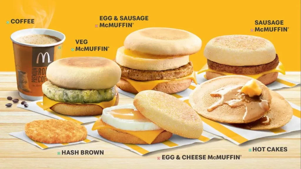 Popular Breakfast Items McDonald Breakfast Menu Price