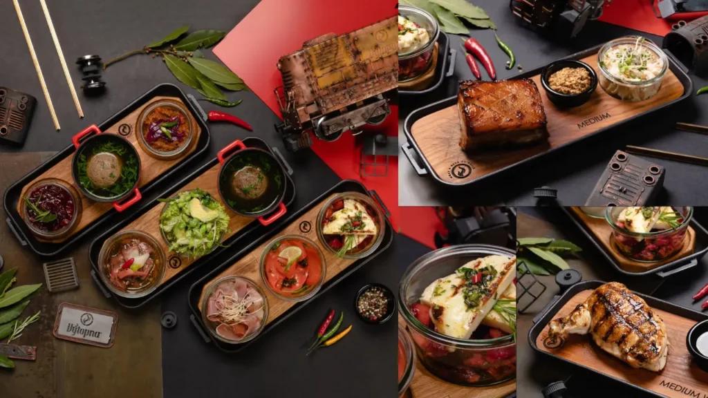 Premium Steaks Výtopna Railway Restaurant Menu