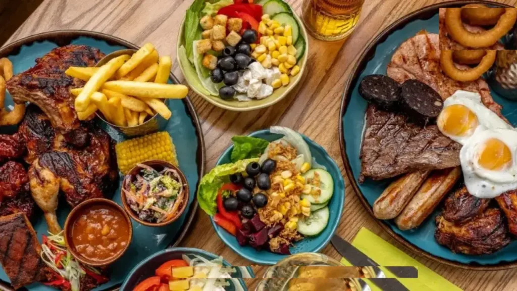 Dinner Meals Harvester Menu