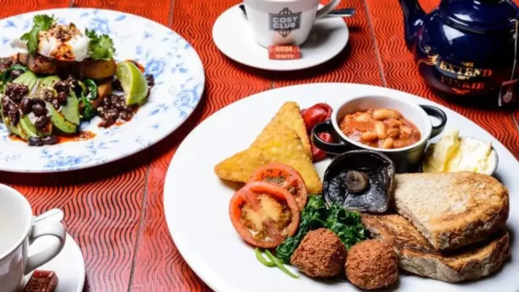 Breakfast Options Cosy Club Menu