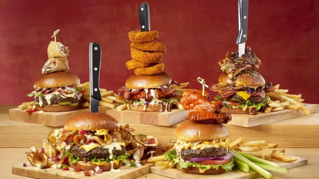 Burgers and Sandwiches tgi fridays menu