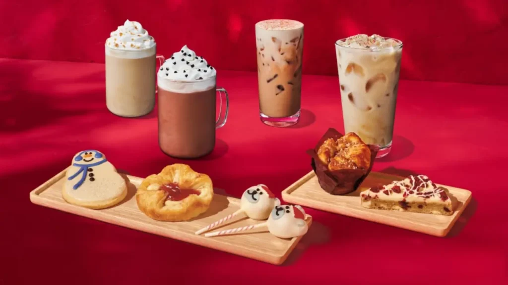 Holiday Bakery Items Starbucks Christmas Menu 2025