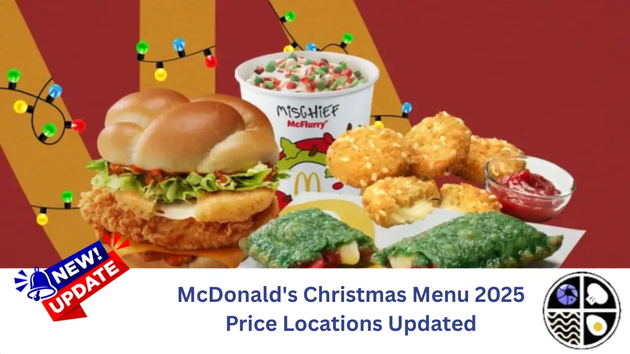 McDonald's Christmas Menu 2025