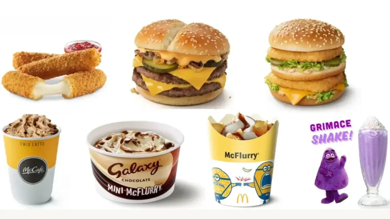 New McDonald’s Menu UK