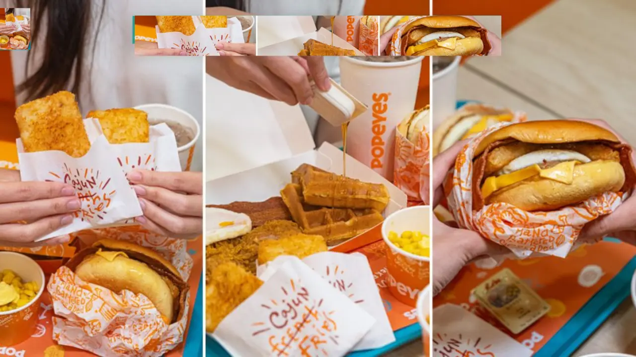 Popeyes Breakfast Menu