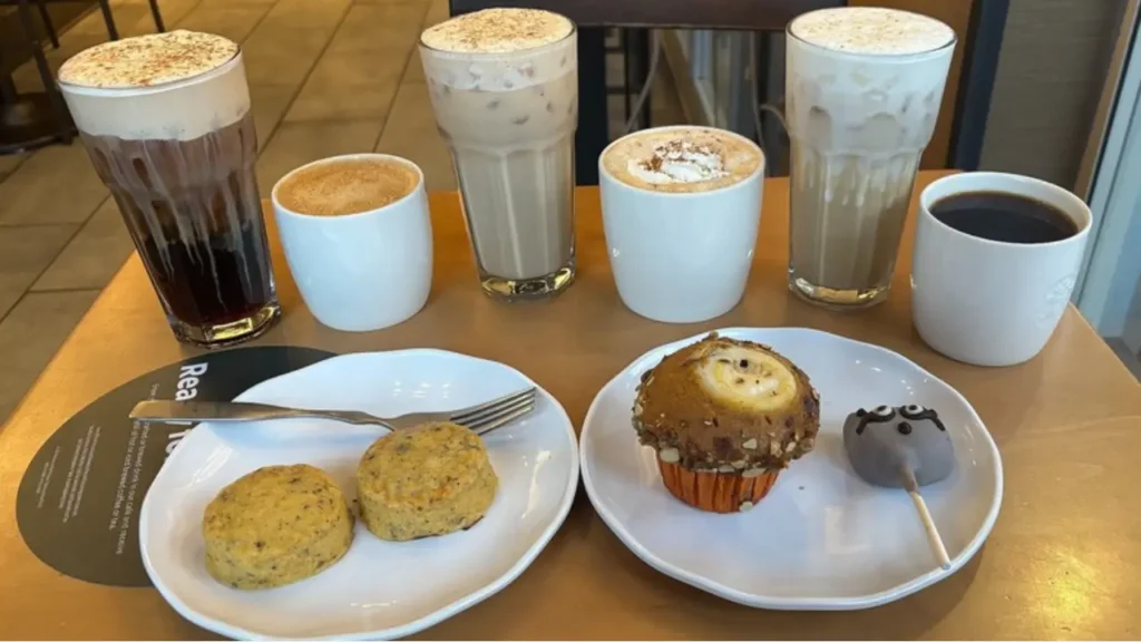 Seasonal Cold Beverages Starbucks Autumn Menu 2025