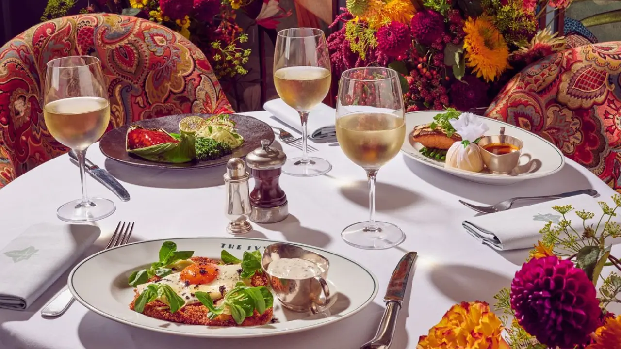 The Ivy on the Square Edinburgh Menu