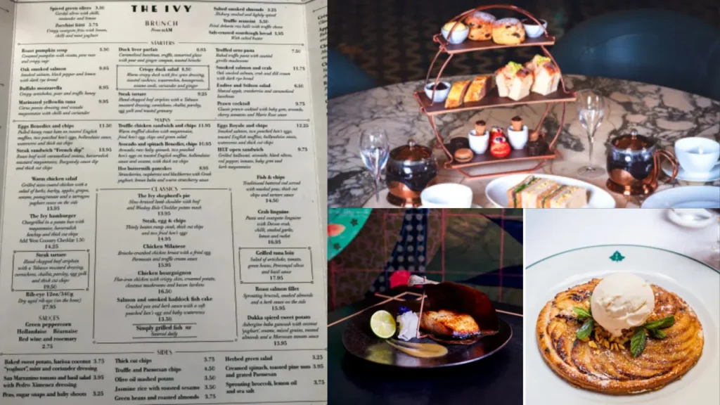 Desserts The Ivy Manchester Menu