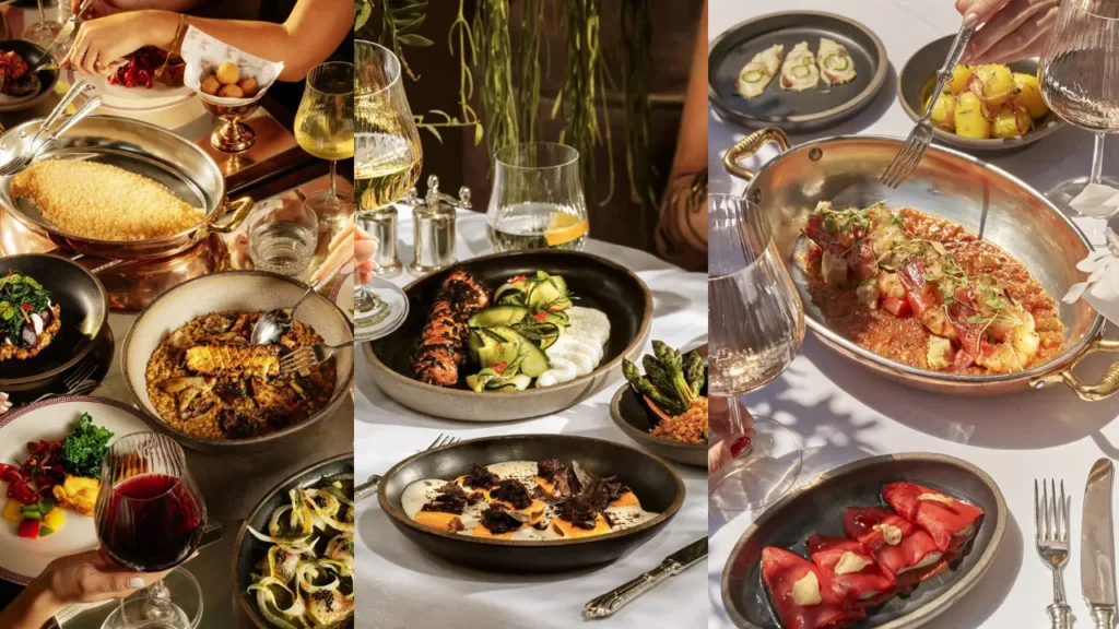 Lunch and Set Menu Bacchanalia Mayfair Menu