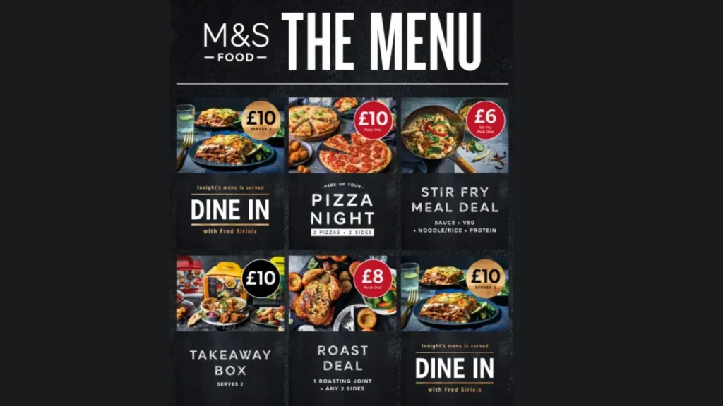 Side Dishes M&S Dine in For £12 This Week Menu