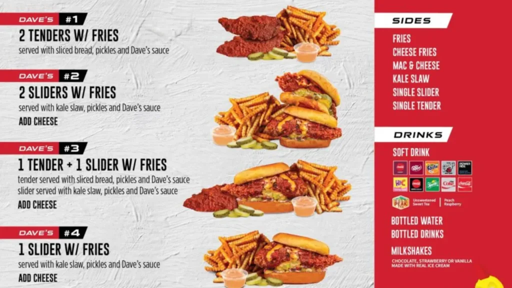 Sides Dave's Hot Chicken London Menu