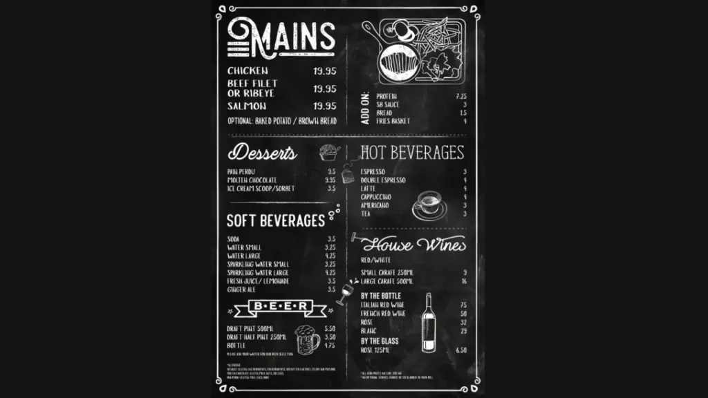 Dessert Options Swiss Butter - Holborn Menu