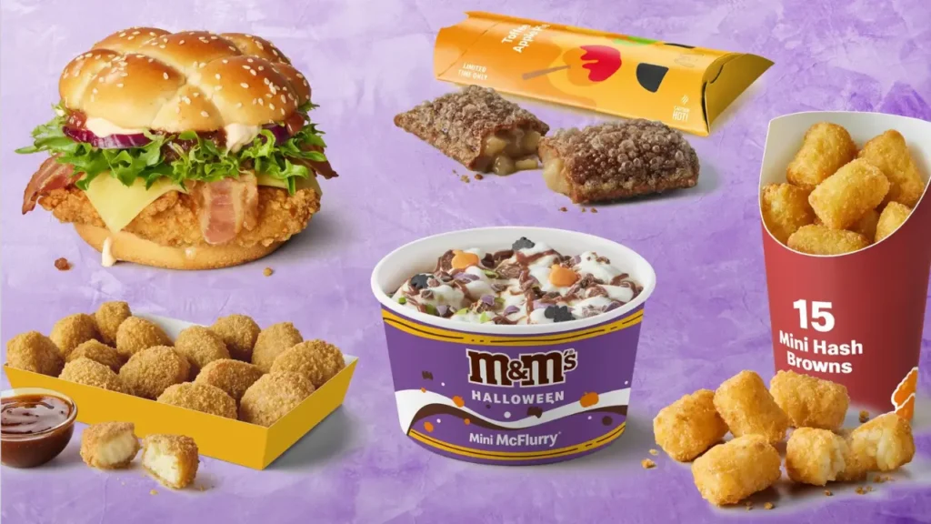 Fresh Sides and Snack New Maccies Menu