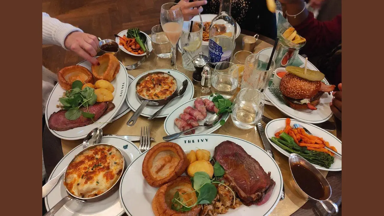 The Ivy Belfast Menu